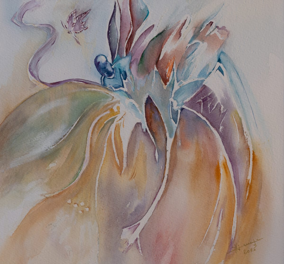 Abstract watercolor